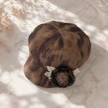 Sterling Japanese Tie Dye Rose Octagonal Beret™