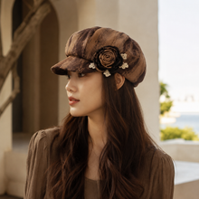 Sterling Japanese Tie Dye Rose Octagonal Beret™