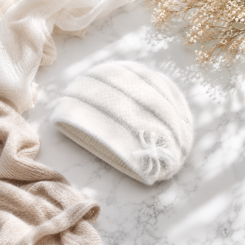 Sterling Elegant Angora Beret Soft Knit Winter Hat™