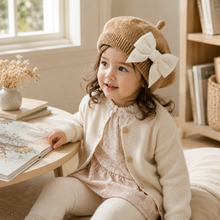 Sterling Roselle Toddler Beret™ with Bow Accent