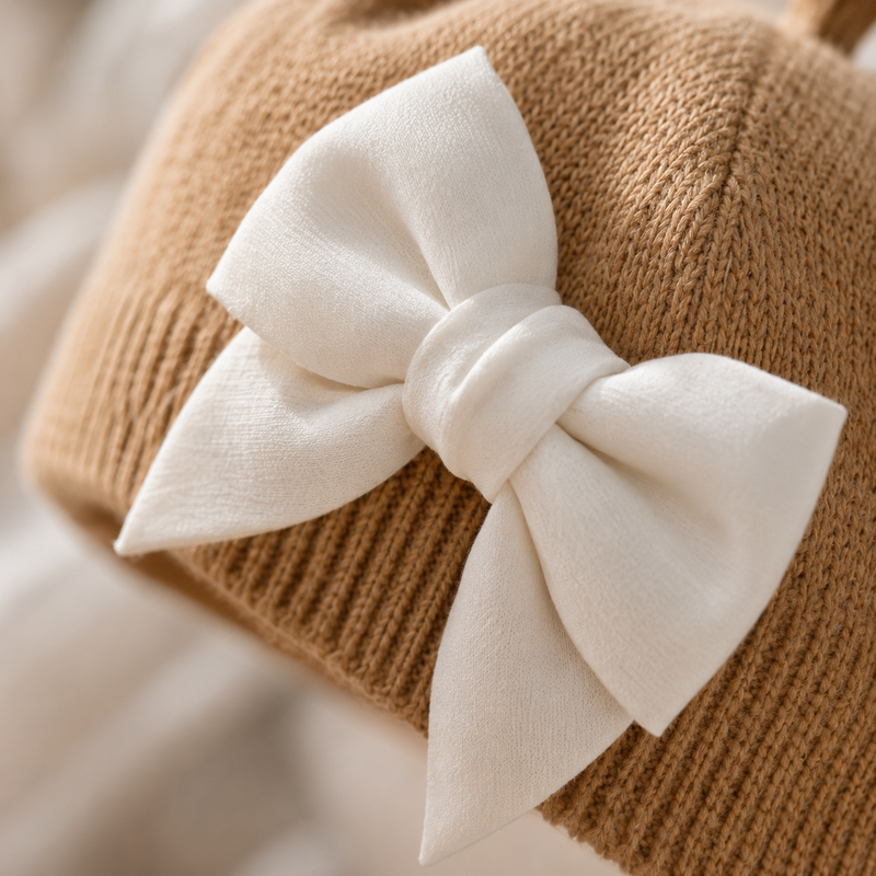 Sterling Roselle Toddler Beret™ with Bow Accent