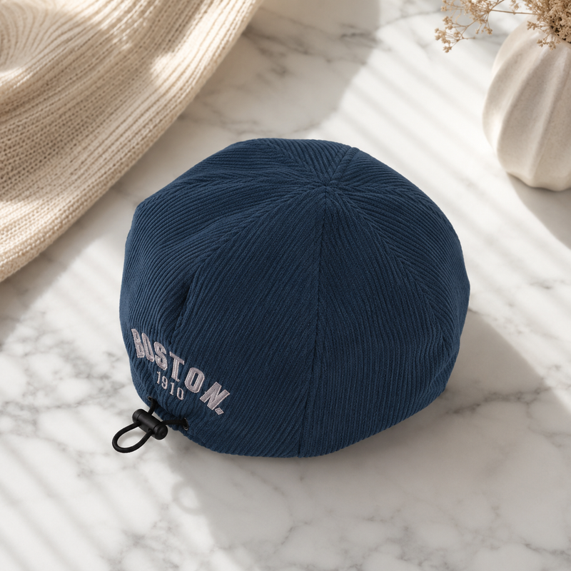 Sterling Harbor Kids Cotton Blend Beret™ with Letter Detail
