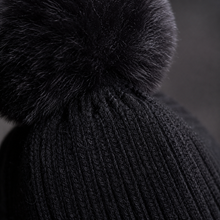 Sterling™ Double Pom Knit Balaclava Hood