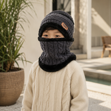 Sterling Nivali Kids Winter Beanie™ And Scarf Set Fleece Lined Knit