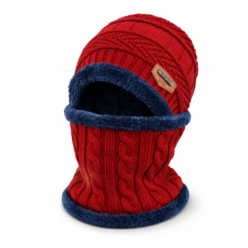 Sterling Nivali Kids Winter Beanie™ And Scarf Set Fleece Lined Knit