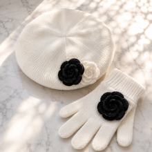 Sterling Rosalie Kids Knit Beret™ & Gloves Set