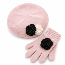 Sterling Rosalie Kids Knit Beret™ & Gloves Set