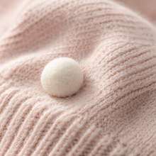 Sterling Amelie Baby Knit Beret™ with Plush Pom