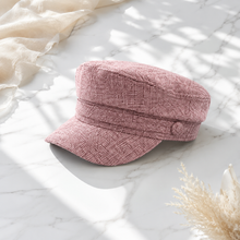 Sterling Arden Octagonal Beret™ - Elegant Patchwork Style
