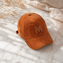 Sterling Milo Kids Suede Baseball Cap™ with Letter Detail