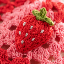 Sterling Strawberry Crochet Bucket Hat™ - Packable Style