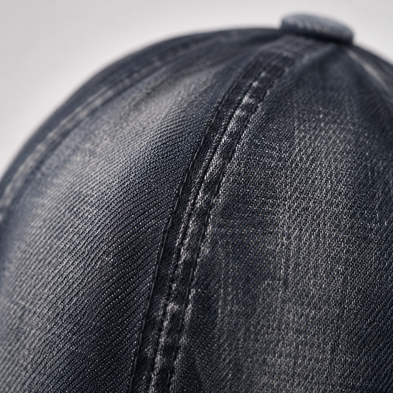 Sterling Denim Newsboy Cap Cotton Crown Adjustable Back