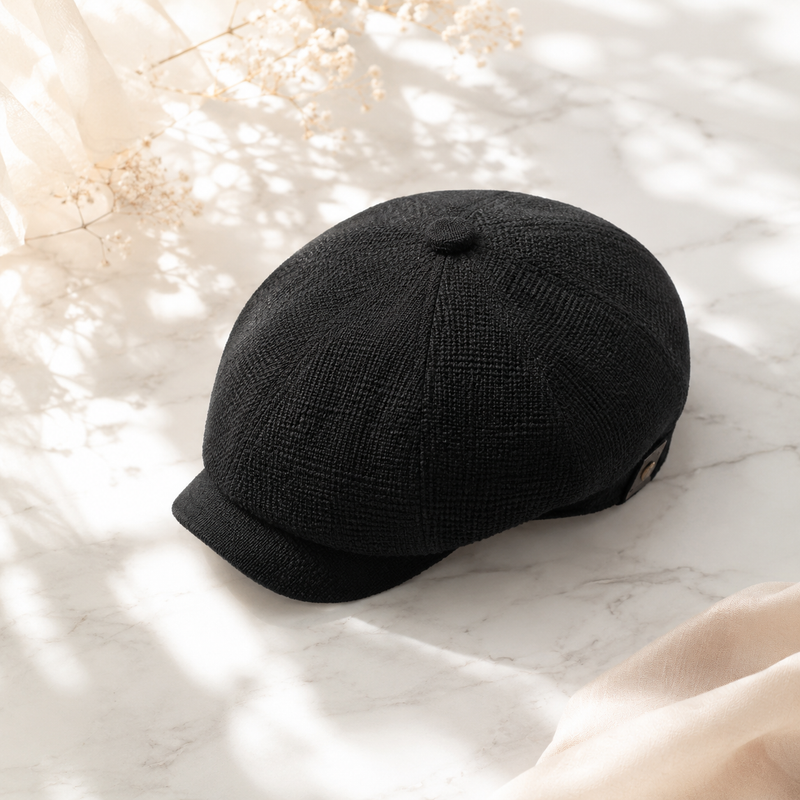 Sterling Linen Crown Cap Raised Linen Blend Adjustable Back