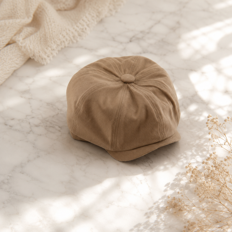 Sterling Kids Newsboy Cap™ - Breathable Solid Color Visor