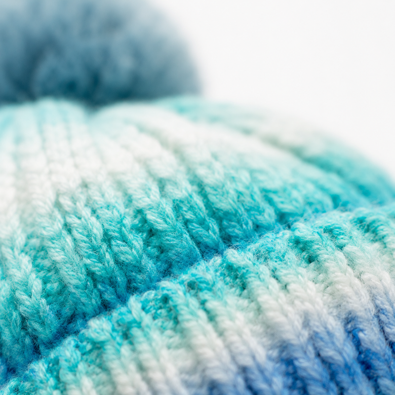 Sterling Aurelia Multicolor Knit Beanie™ with Pompom