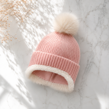 Sterling Kids Colorful Knit Beanie™ with Fleece Ear Flaps
