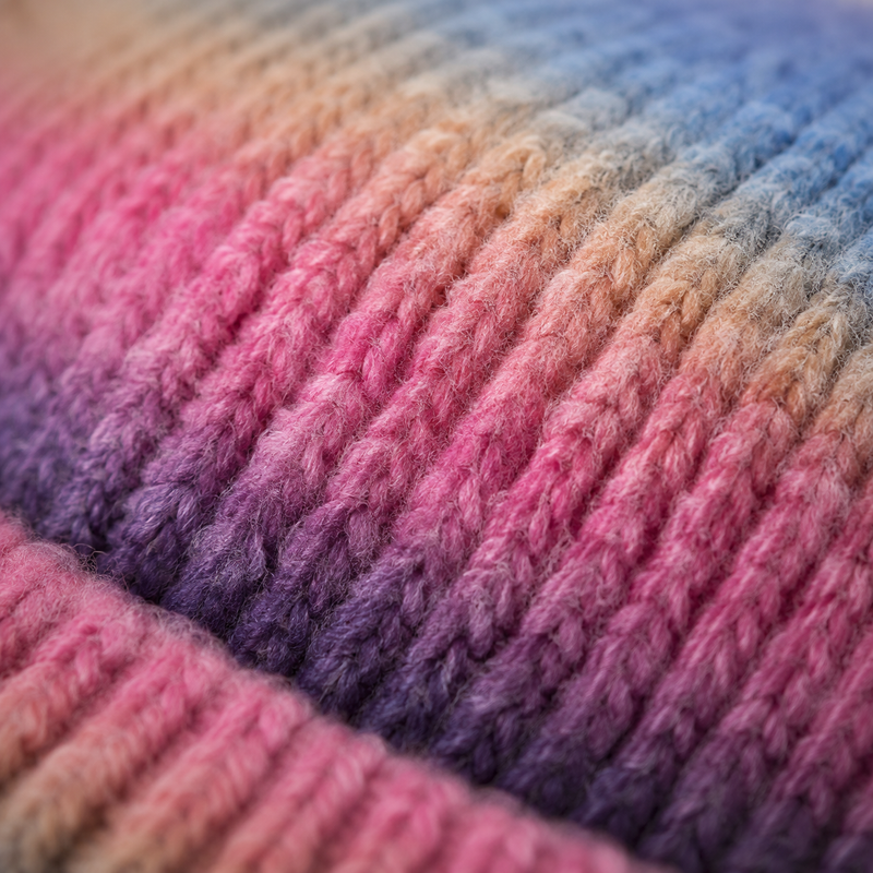 Sterling Gradient Knit Beanie - Lightweight Winter Cap™