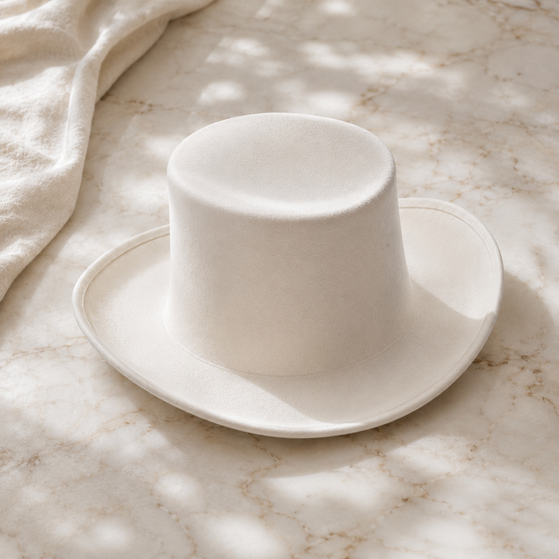 Sterling™ Slant Magic Tall Wool Fedora