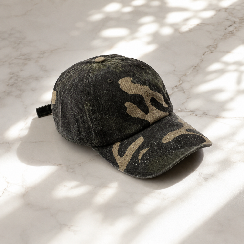 Sterling Alder Washed Cotton Baseball Cap™ in Camo