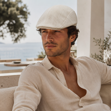 Sterling Marlowe Painter Beret Linen Blend Adjustable Solid Cap™
