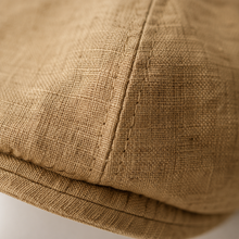 Sterling Soren Newsboy Cap™ Linen Weave Forward Silhouette