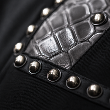 Sterling™ Nocturne Leather Look Brimless Dome Cap With Rivet Cross Detail