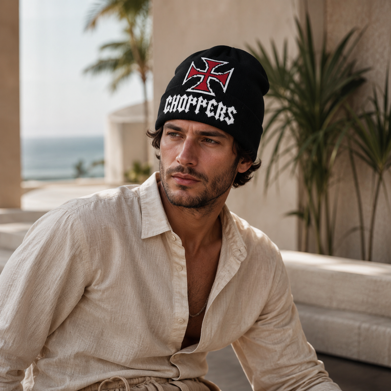 Sterling™ Rowan Winter Knit Beanie With Patterned Finish