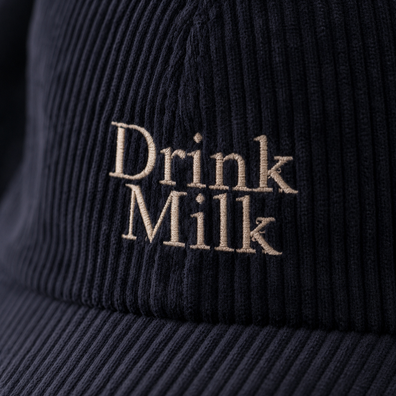 Sterling Rowan Kids Corduroy Cap™ Soft Brim Letter Embroidery