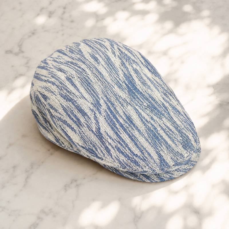 Sterling™ Marlowe Cotton Peaked Beret XL 62 cm Relaxed Flat Crown
