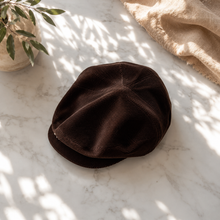 Sterling™ Nocturne Corduroy Newsboy Beret With Oversized Crown