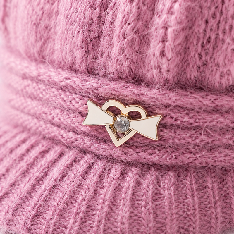 Sterling™ Maren Knitted Wool Winter Hat With Soft Ear Coverage