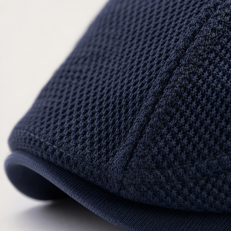 Sterling Elliot Flat Cap™ Textured Mesh Crown