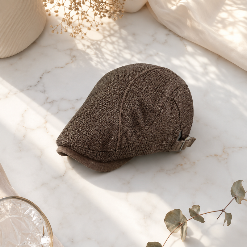 Sterling Elliot Flat Cap™ Textured Mesh Crown