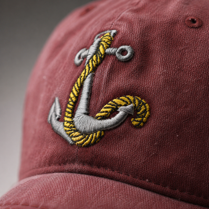 Sterling Caleb Baseball Cap™ Washed Fabric Curved Brim