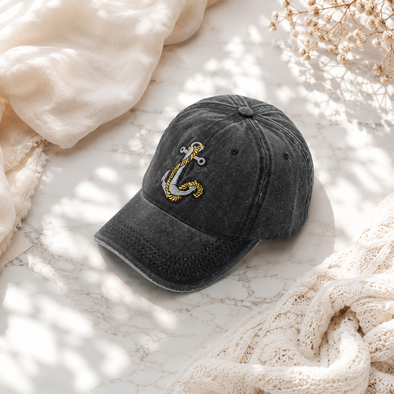 Sterling Caleb Baseball Cap™ Washed Fabric Curved Brim