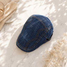 Sterling Leo Classic Stitch Flat Cap™ Cotton Short Brim