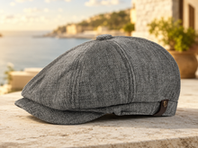 Sterling Linen Style™ Cheesecutter Flat Acrylic Short Brim Cap