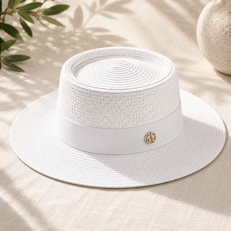 Sterling™ Masters Summer Straw Pork Pie Hat Short Brim