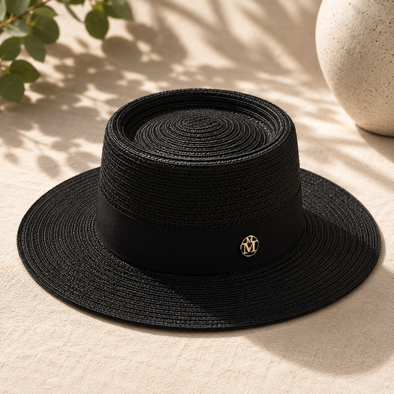 Sterling™ Masters Summer Straw Pork Pie Hat Short Brim