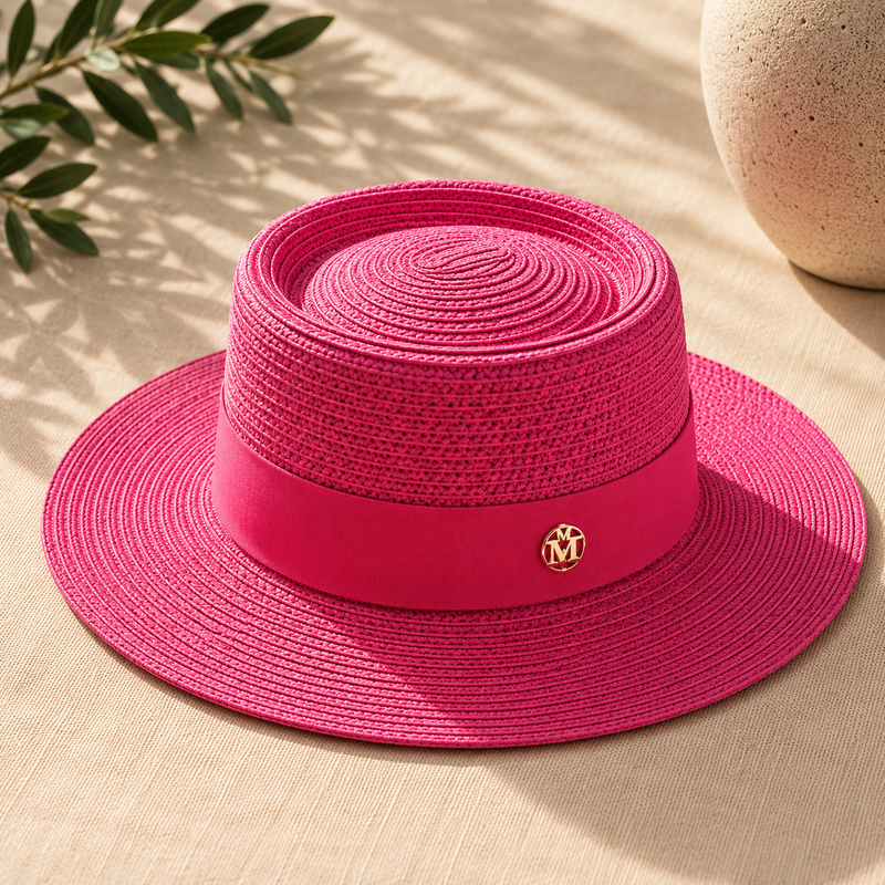 Sterling™ Masters Summer Straw Pork Pie Hat Short Brim