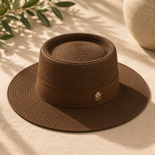 Sterling™ Masters Summer Straw Pork Pie Hat Short Brim