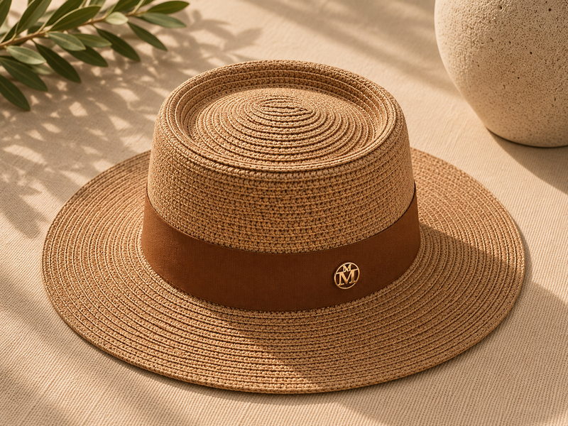 Sterling™ Masters Summer Straw Pork Pie Hat Short Brim