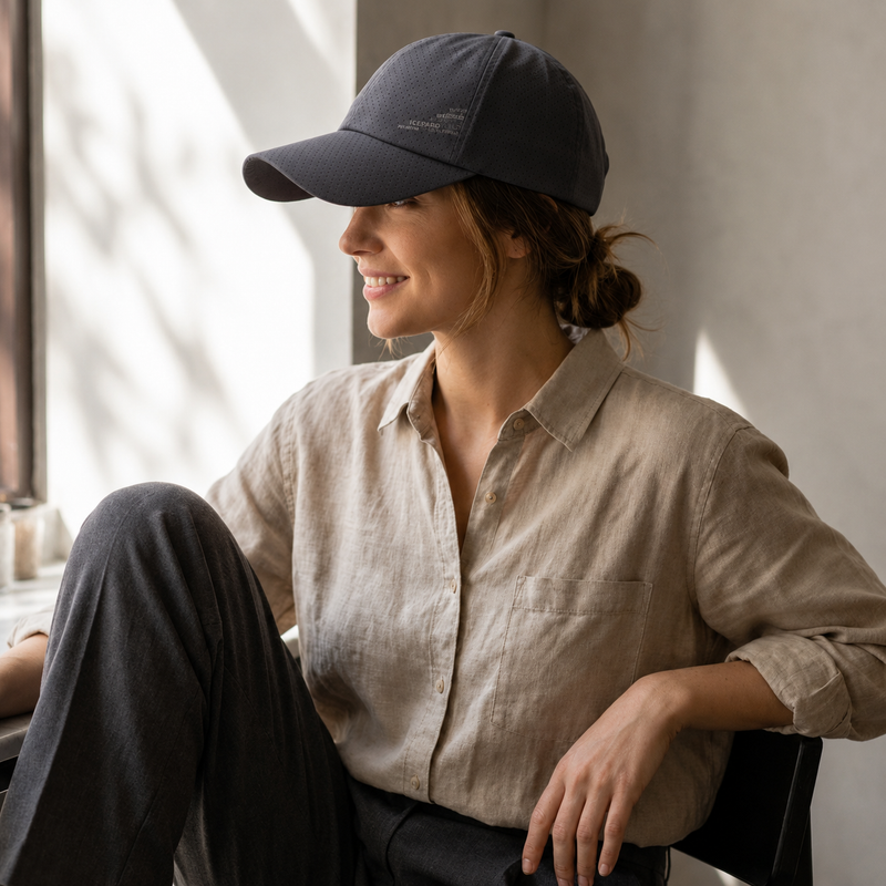 Sterling AirCore™ Performance Cap Curved Quick Dry Micro Vent