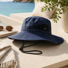 Sterling™ NZ Outdoors Wide Brim Fabric Sun Hat Airflow Crown