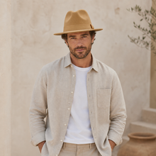 Sterling Parker Fedora™ Cotton Hat Adjustable Band