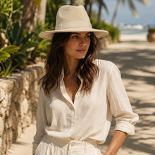 Sterling Sunset Dreams™ Fedora Cotton Hat Adjustable Band