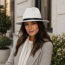 Sterling Classic Felt™ Fedora Hat Wide Brim Formal Fashion Hat