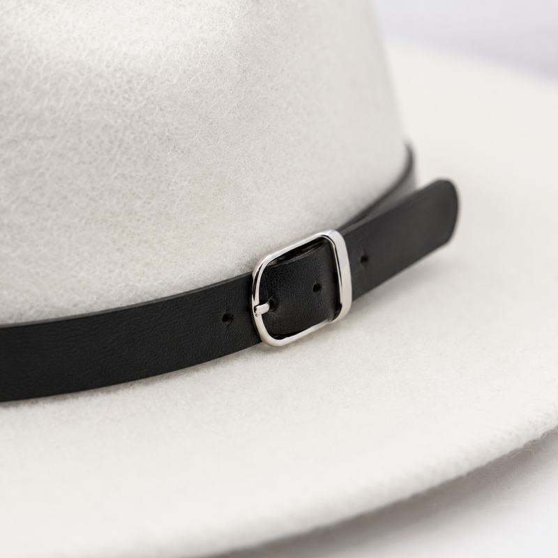 Sterling Classic Felt™ Fedora Hat Wide Brim Formal Fashion Hat