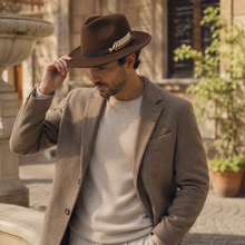 Sterling Fedora Hat Jazz™ Classic Wool Ribbon Band
