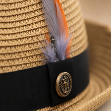 Sterling Delmare Feather™ Trilby Vegetable Fiber Feather Band